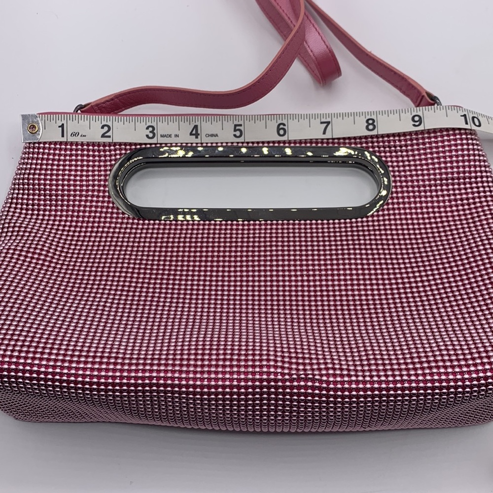 Whiting &Davis convertible shoulder/handbag